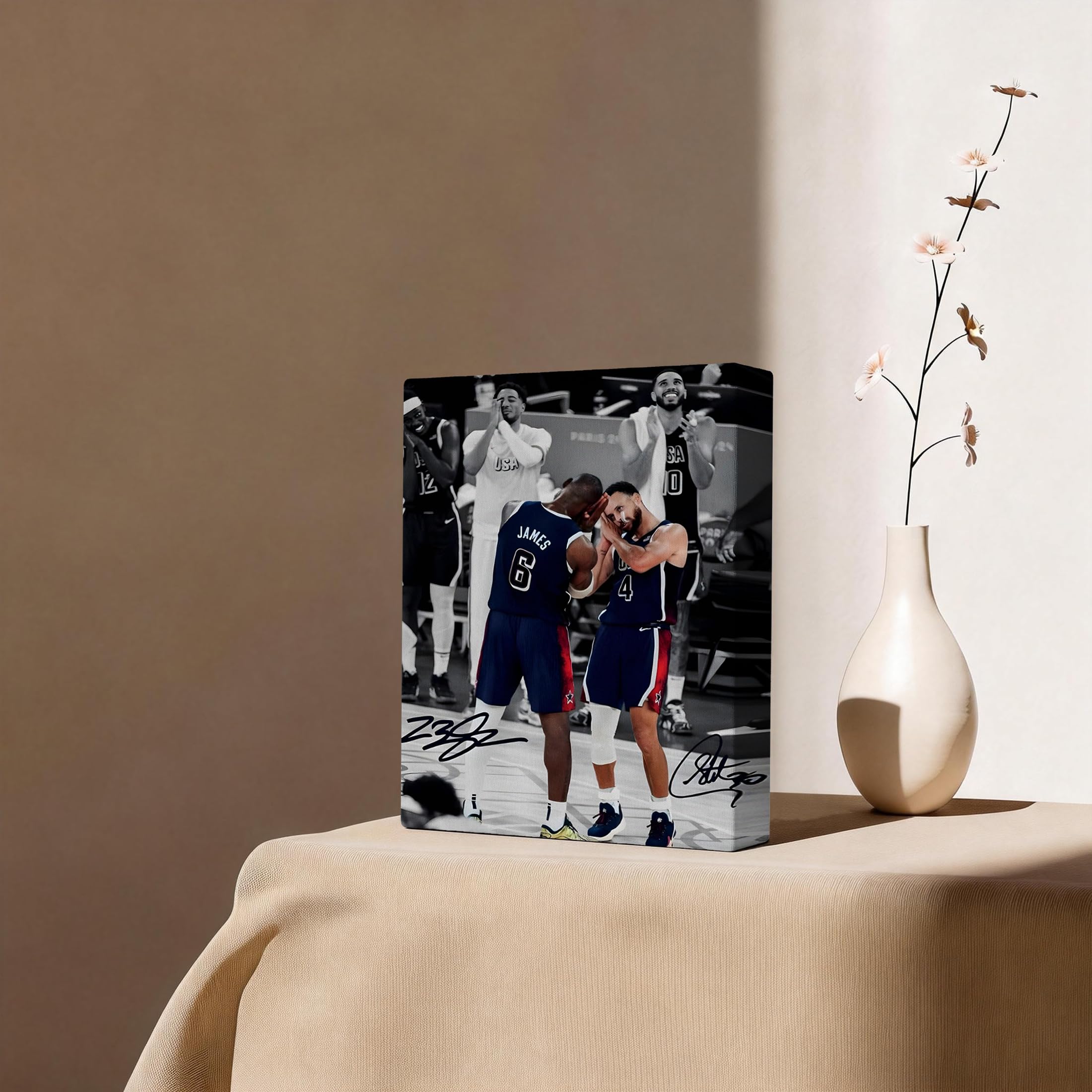 Amazon.co.jp: NBAキャンバスウォールアート装飾 - レブロンジェームズ